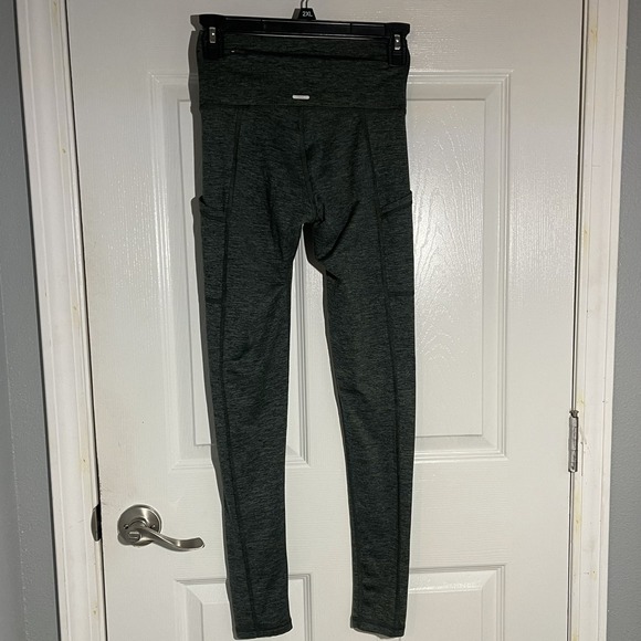 Aerie Womens Small Long Chill Play Move High Rise Leggings Yoga Athletic - Picture 3 of 9